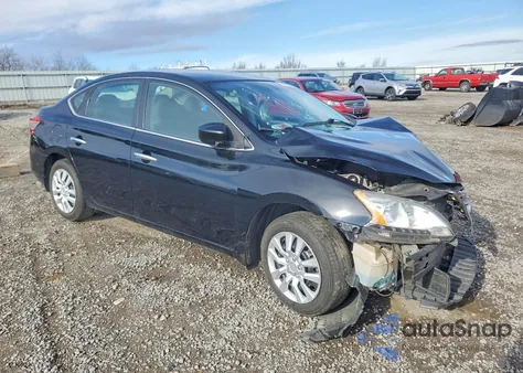 2013 Nissan Sentra S z USA, uszkodzony, nr VIN 3N1AB7AP4DL679317